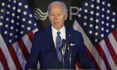 Former U.S. President Joe Biden speaks at the Advocates