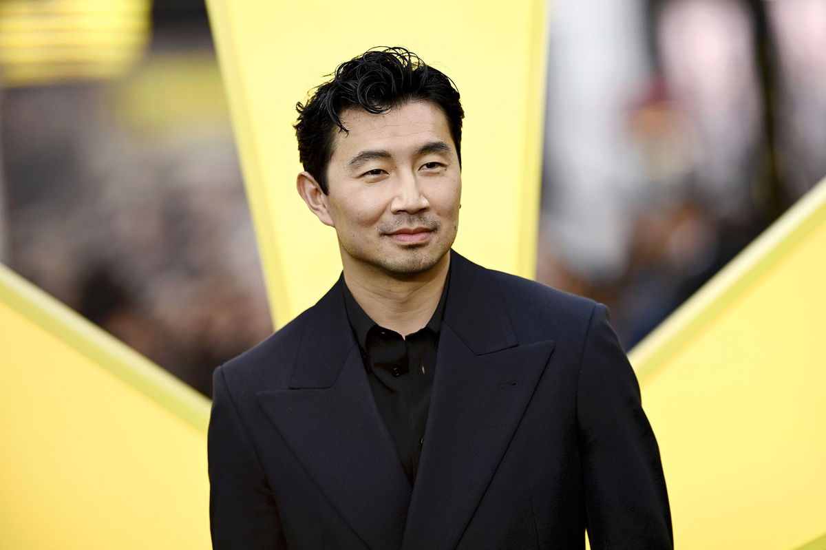 <i>Gareth Cattermole/Getty Images via CNN Newsource</i><br/>Simu Liu attends a film screening in London last month.