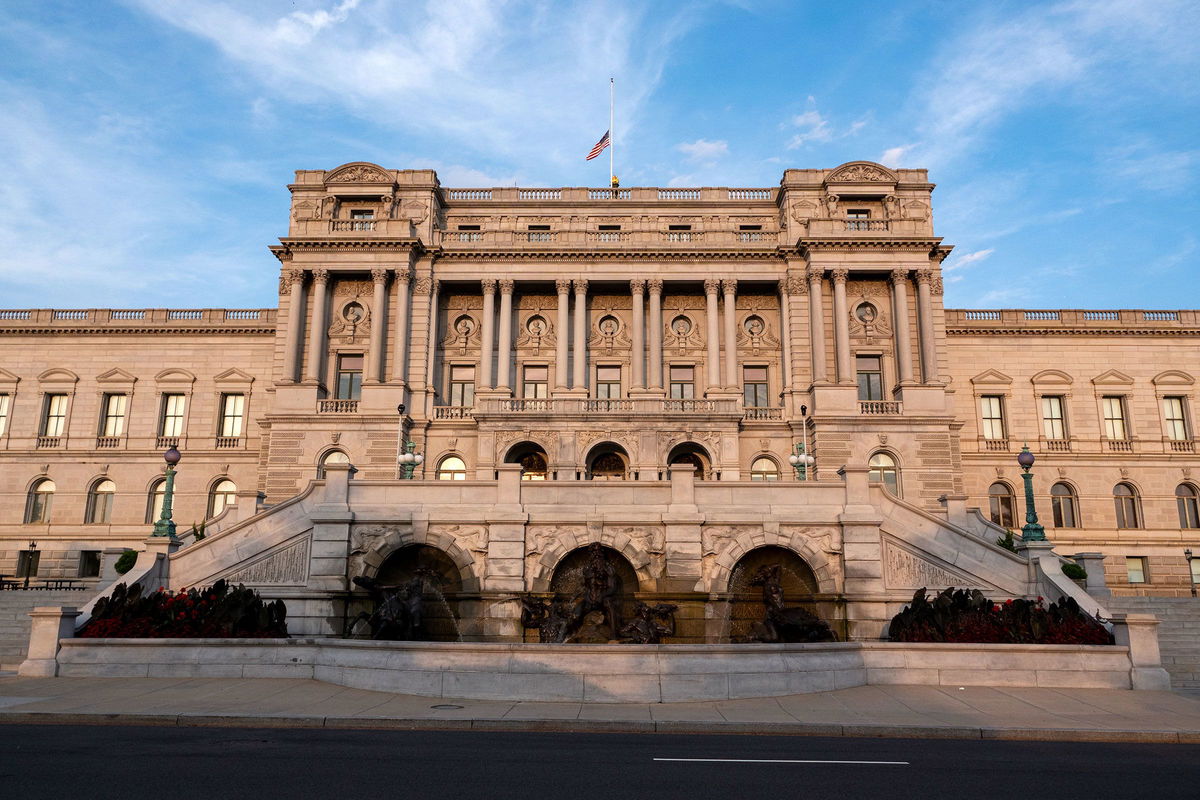 <i>Kevin Carter/Getty Images via CNN Newsource</i><br/>The Library of Congress is seen here in August 2024