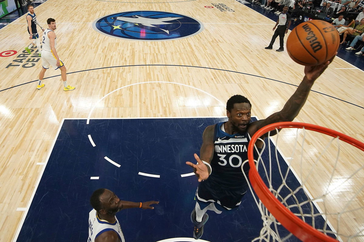 <i>Abbie Parr/AP via CNN Newsource</i><br/>Julius Randle has impressed during the postseason.