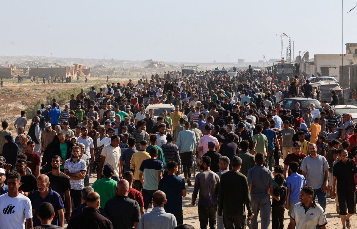 <i>Hatem Khaled/Reuters via CNN Newsource</i><br/>