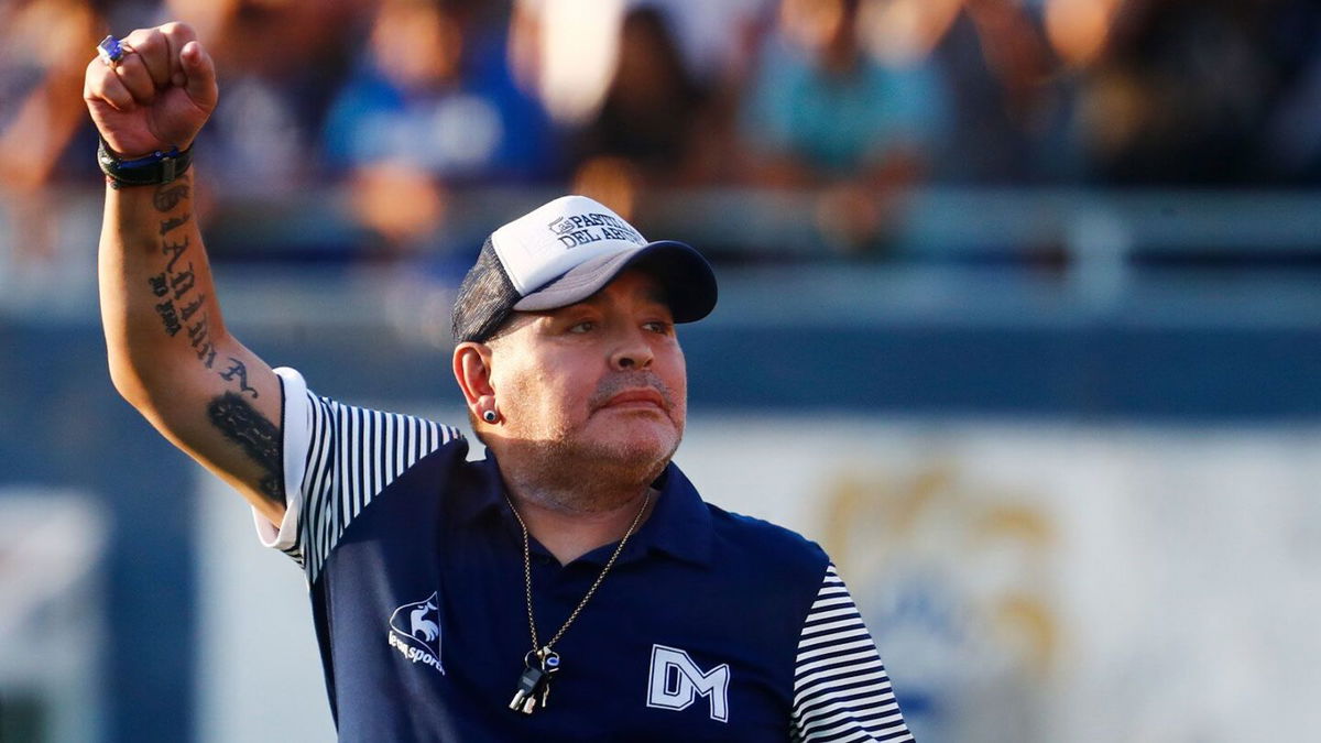 <i>Marcos Brindicci/Getty Images via CNN Newsource</i><br/>A judge has resigned in the trial over the death of legendary footballer Diego Maradona