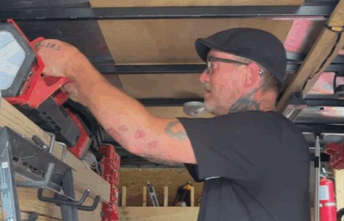 Steve Beam hopes others will also pick up on ways to keep their tools and other stored items safe.
