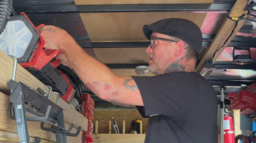 <i>KCNC via CNN Newsource</i><br/>Steve Beam hopes others will also pick up on ways to keep their tools and other stored items safe.