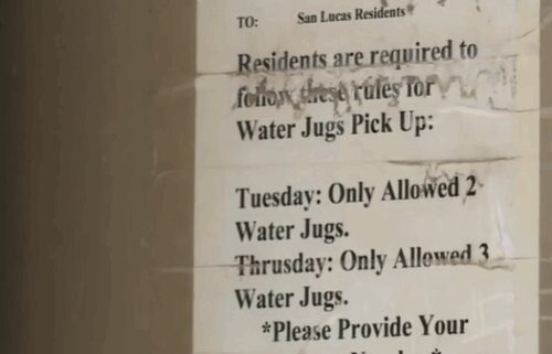Local leaders approve a plan to bring affordable water to the San Lucas community.