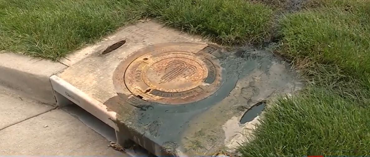 <i>KMBC via CNN Newsource</i><br/>A Kansas City man is trying to solve the sewage issue flowing into a storm drain near his home.
