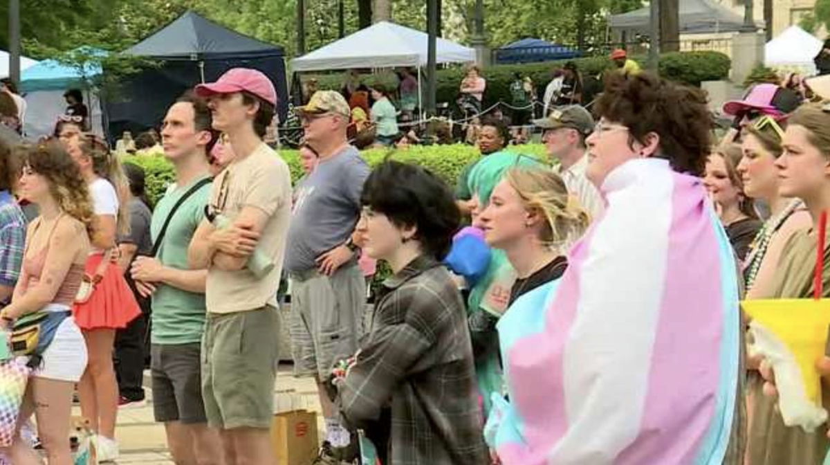 <i>WVTM via CNN Newsource</i><br/>A sea of rainbows filled downtown Birmingham to celebrate Pride Month on June 15. Linn Park was the home of Pride Week’s culminating event PrideFest.
