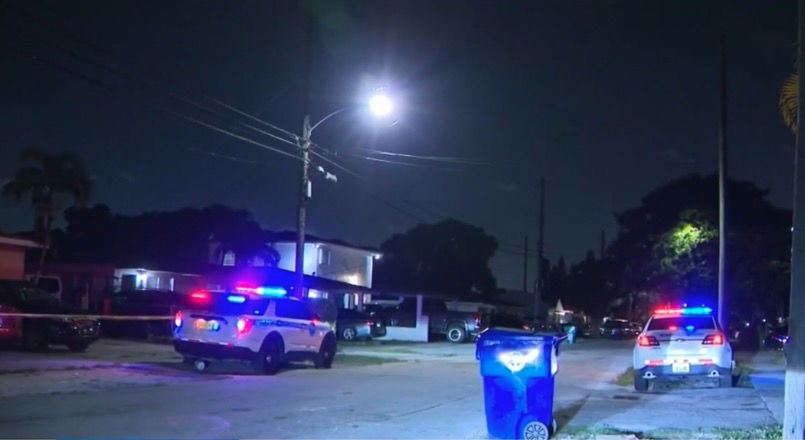 <i>WFOR via CNN Newsource</i><br/>A man was arrested in Miami and charged for allegedly shooting his father late on June 14