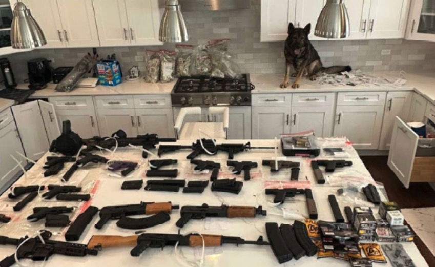 <i>Department of Justice via CNN Newsource</i><br/>Federal agents raided a house in the southwest Chicago suburb of Frankfort