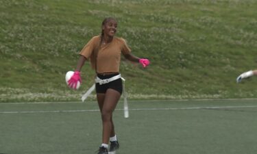 Female flag football has grown in popularity in the Kansas City metro area. This weekend