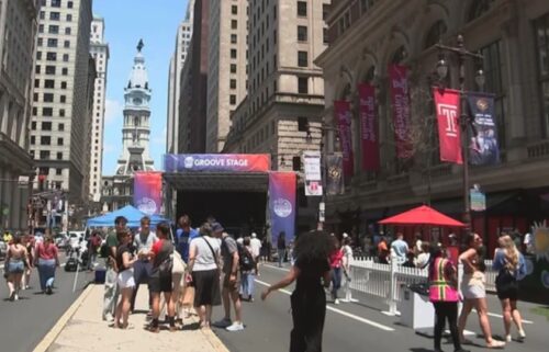 Broad Street pulsed with music