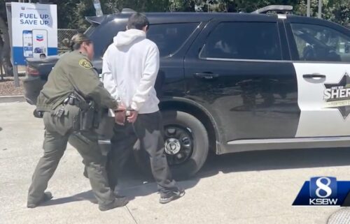A swatting call in Prunedale led to a large police response after a Prunedale man falsely reported seeing an officer get shot at the Safeway shopping center.