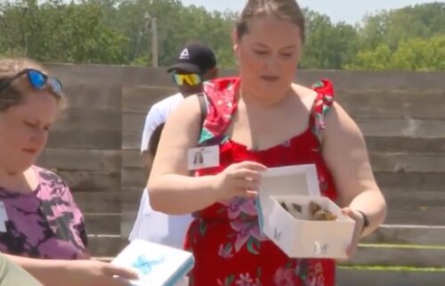 Dozens of people met in Newton on June 22 afternoon to honor their loved ones who have passed this last year and who went through hospice care.