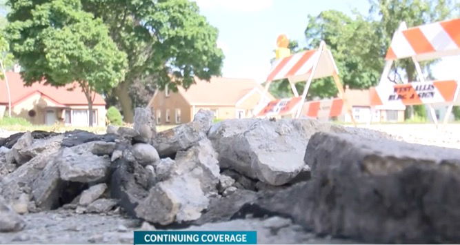 <i>WDJT via CNN Newsource</i><br/>The extreme heat is posing a risk to drivers after multiple areas have reported a rise in road buckling. According to Erik Lyngdal
