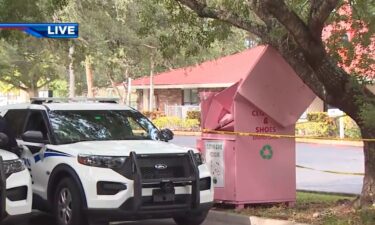 An unhoused woman has died after she reportedly got stuck while trying to retrieve articles of clothing from a donation drop box in Plantation.