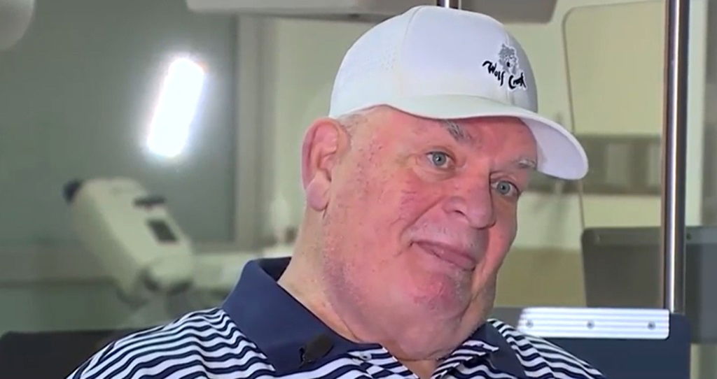 <i>WLWT via CNN Newsource</i><br/>Jim Tuttle is a man with local ties who followed an important sign