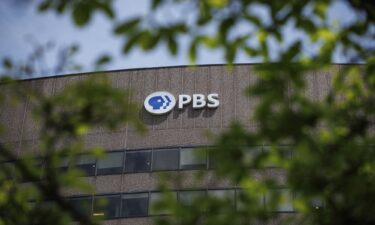 The Public Broadcasting Service (PBS) headquarters is seen on May 2 in Arlington