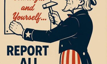 The Department of Homeland Security posted a graphic on its X account
