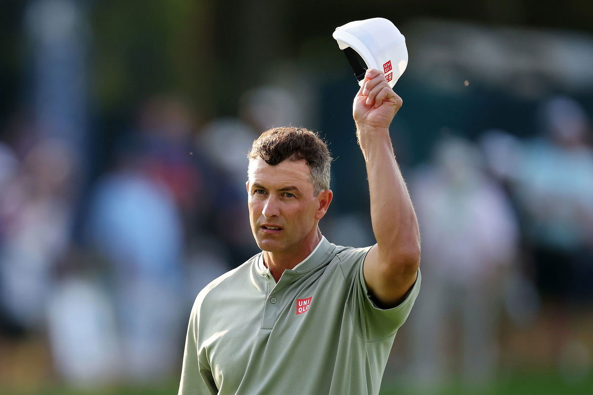 <i>Andrew Redington/Getty Images via CNN Newsource</i><br/>Sam Burns of the United States looks on during the third round of the 125th U.S. Open.