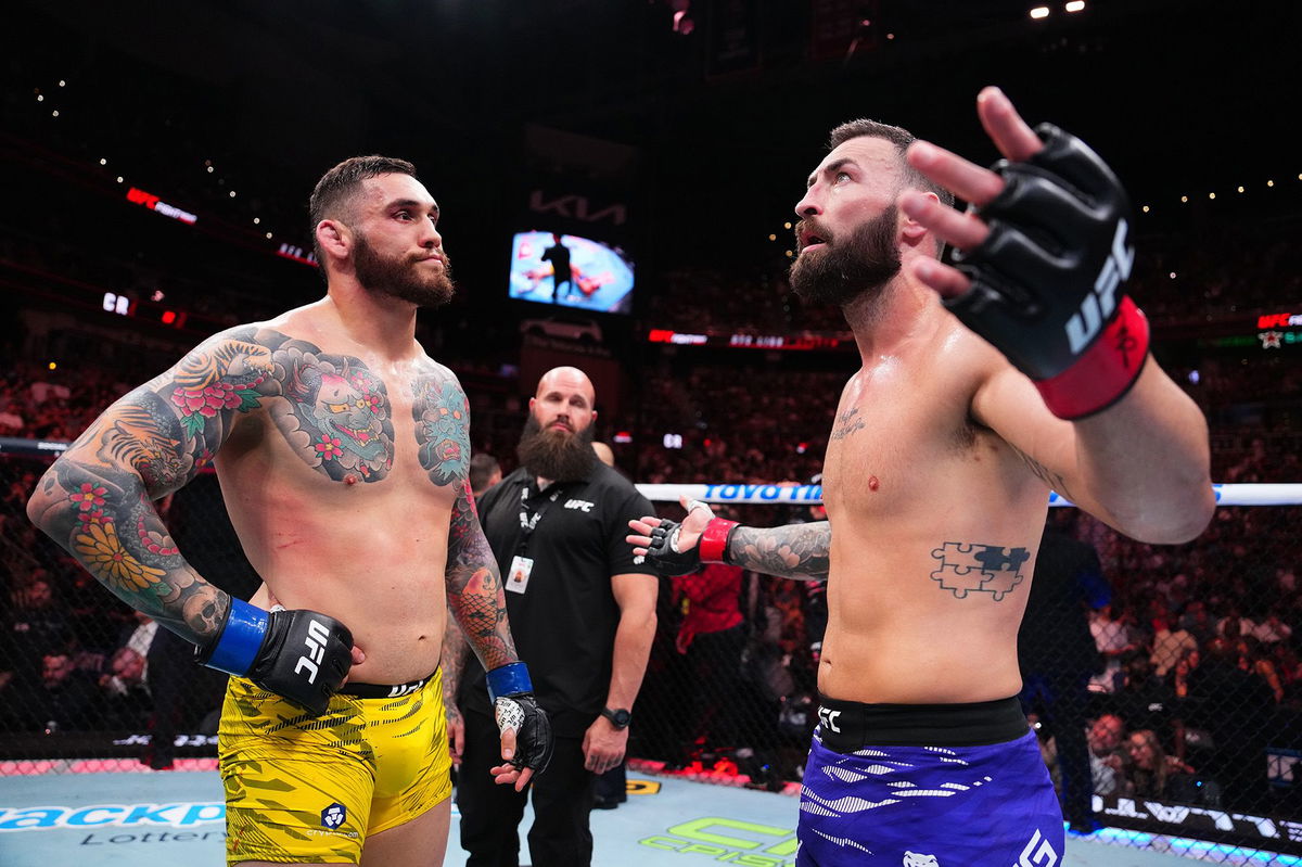 <i>Cooper Neill/Zuffa LLC/Getty Images via CNN Newsource</i><br/>Paul Craig (right) admitted to using an 