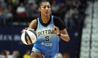 Angel Reese recorded her first career triple-double on Sunday.