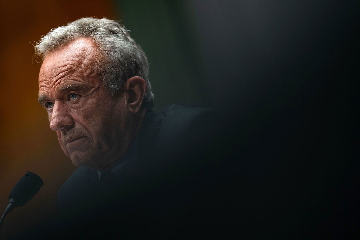 <i>Kent Nishimura/Bloomberg/Getty Images/File via CNN Newsource</i><br/>US Health and Human Services Secretary Robert F. Kennedy Jr. dismissed all 17 sitting members the CDC vaccine advisory panel on June 9.