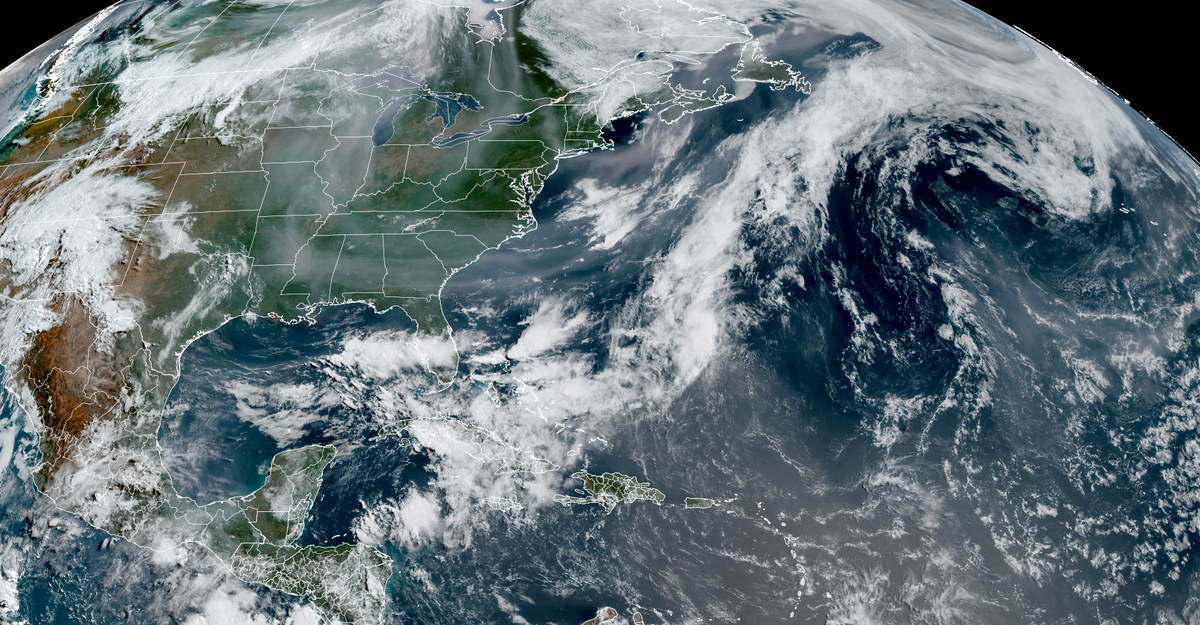 <i>CIRA/RAMMB/NOAA via CNN Newsource</i><br/>Air quality is taking a hit in parts of the central and eastern United States.