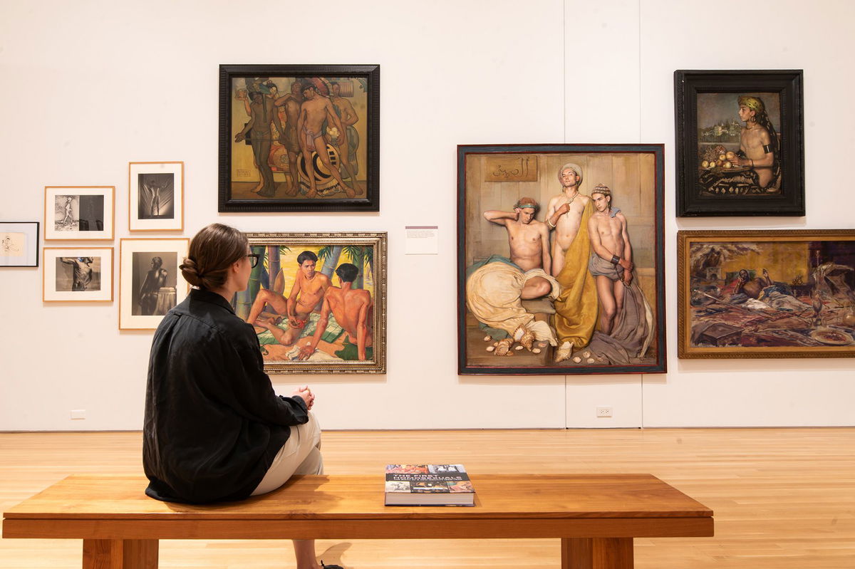 <i>Colección Andrés Blaisten/Courtesy Wrightwood 659 via CNN Newsource</i><br/>Saturnino Herrán’s 1969 painting