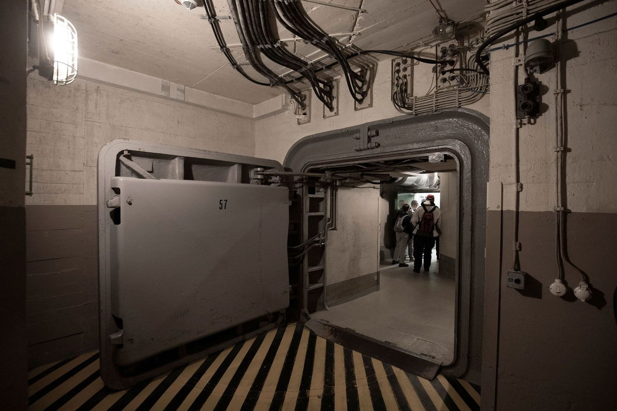 <i>Ulrich Baumgarten/Getty Images via CNN Newsource</i><br/>A Cold War-era former West German government bunker near the town of Bad Neuenahr-Ahrweiler