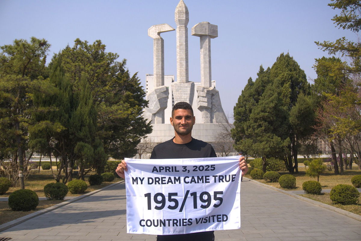 <i>Courtesy Cameron Mofid via CNN Newsource</i><br/>Mofid visited North African country Algeria in 2024