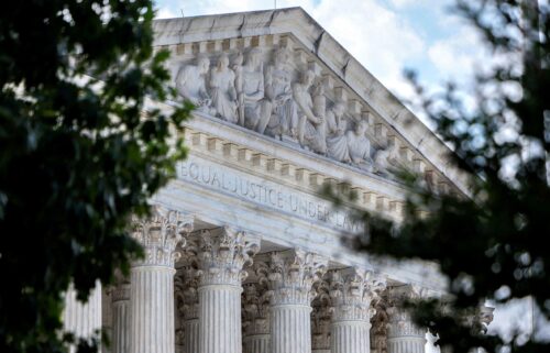 A view of the U.S. Supreme Court building in Washington