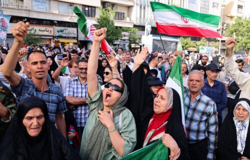 This woman in Tehran told CNN she believed Iran was trying to defend itself.