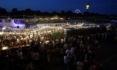 People attend France's annual street music festival