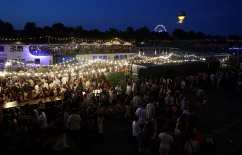 People attend France's annual street music festival