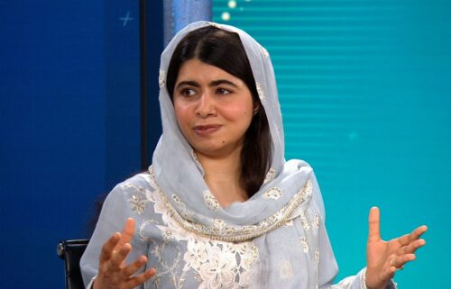 Yousafzai attends a New York Liberty playoff game in September 2023.