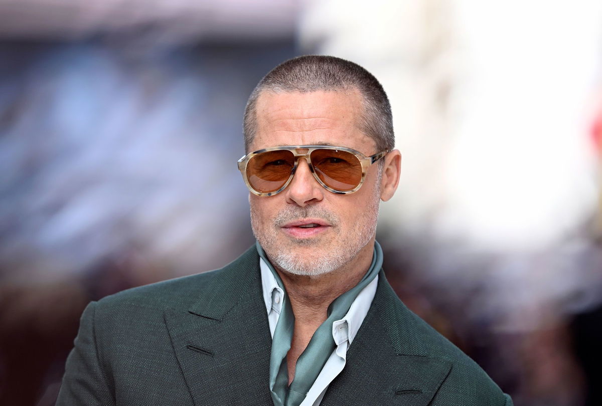<i>Gareth Cattermole/Getty Images via CNN Newsource</i><br/>Brad Pitt attends the
