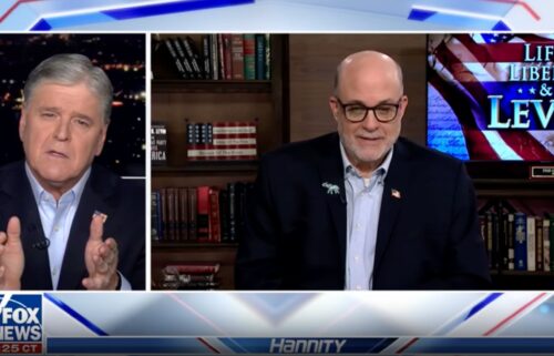 Fox News host Sean Hannity interviewed Mark Levin on Tuesday night amid an escalating MAGA media feud over whether President Trump should join Israel’s military conflict with Iran.