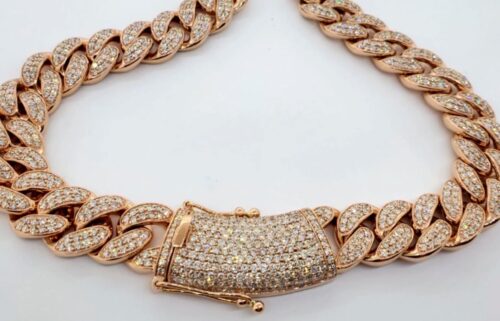 One of the stolen jewelry pieces is seen on July 16