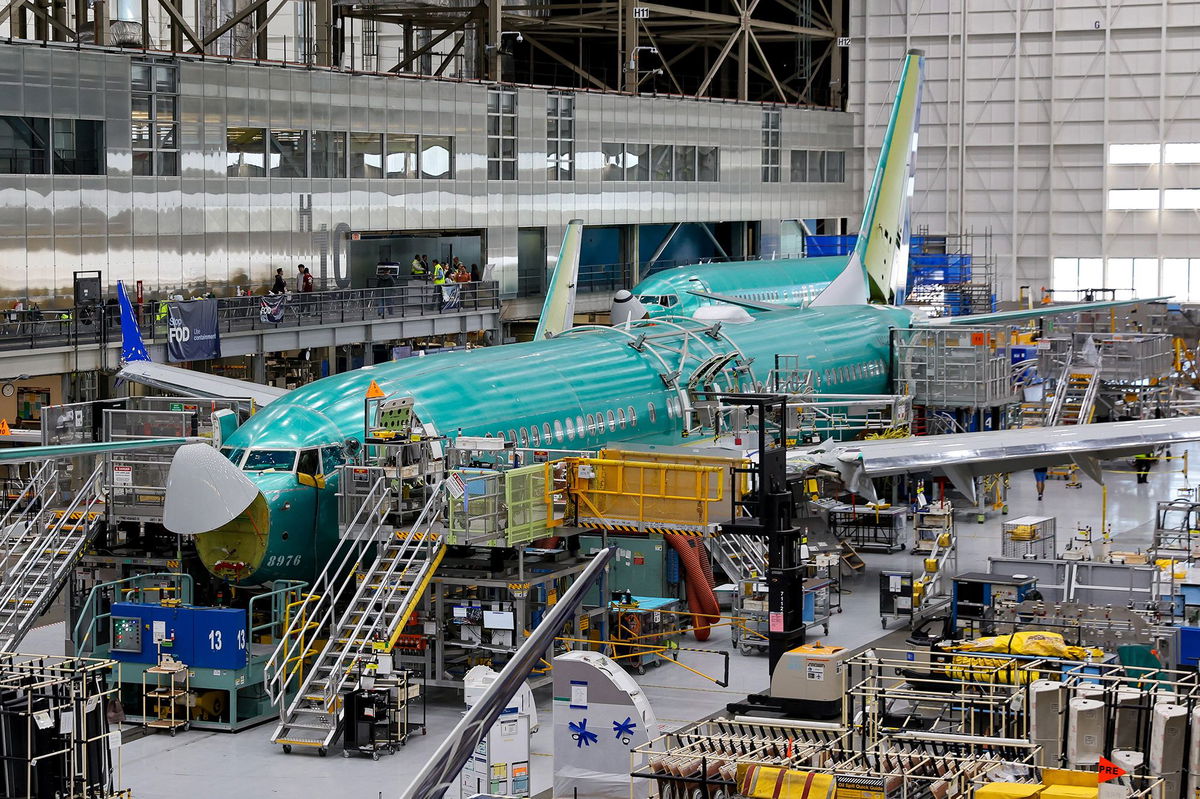 <i>Jennifer Buchanan/Pool/Reuters/File via CNN Newsource</i><br/>Boeing 737 MAX aircraft are assembled at the company’s plant in Renton