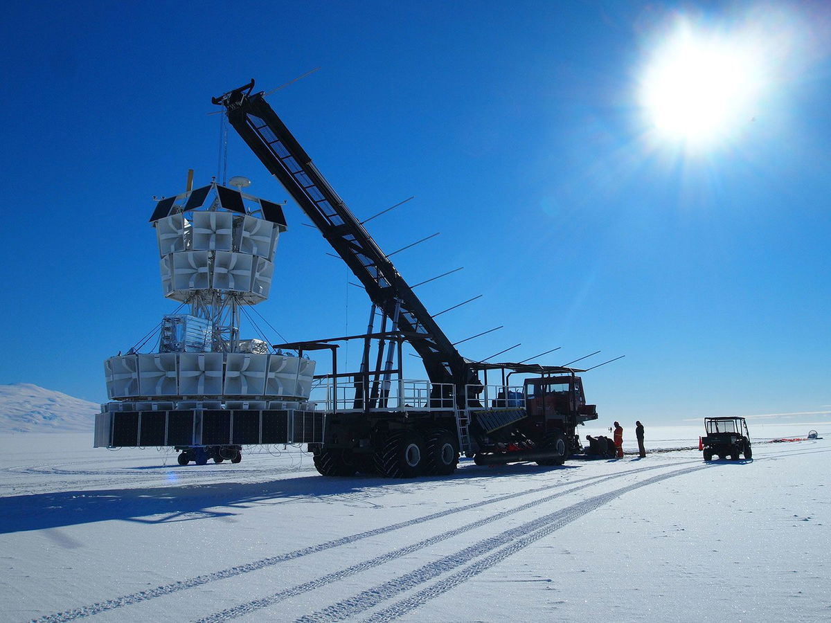 <i>Stephanie Wissel/Penn State via CNN Newsource</i><br/>NASA’s Antarctic Impulsive Transient Antenna