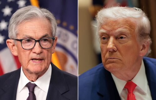 President Donald Trump said Thursday that the Federal Reserve