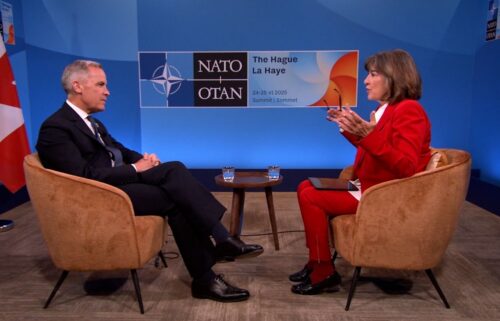 Canadian Prime Minister Mark Carney sat down with CNN's Christiane Amanpour for an interview Tuesday at the NATO summit at The Hague