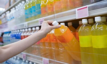 Many brightly colored beverages contain synthetic food dyes.