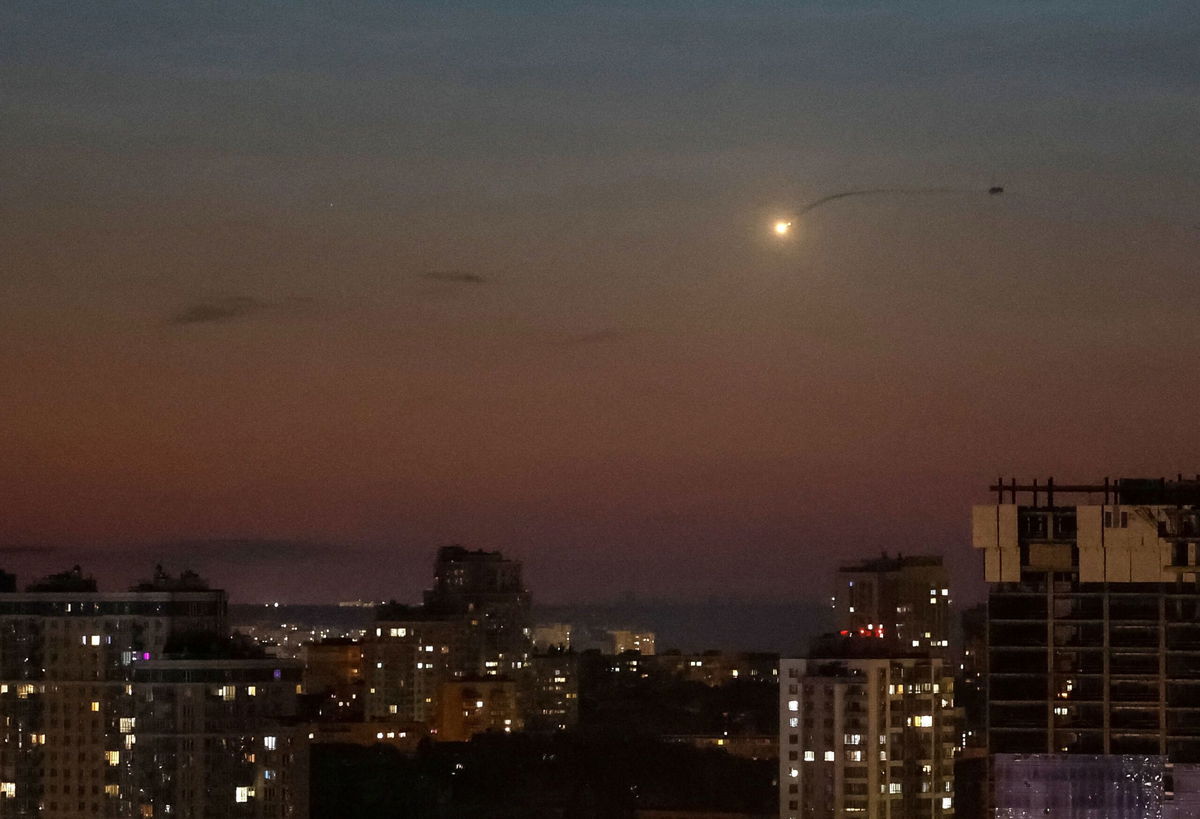 <i>Oleksandr Gimanov/AFP/Getty Images via CNN Newsource</i><br/>This residential building in Odesa was hit by a Russian drone on June 28.