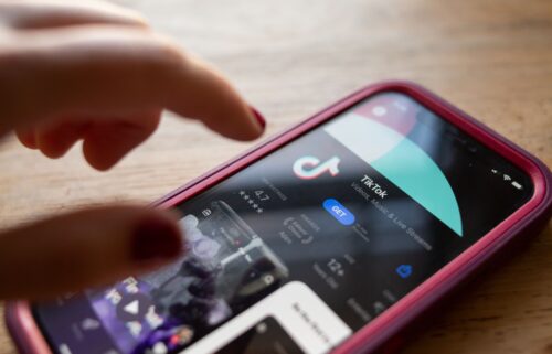 TikTok is seen in the app store of an iPhone on January 8. After months of speculation and multiple bids from would-be American buyers