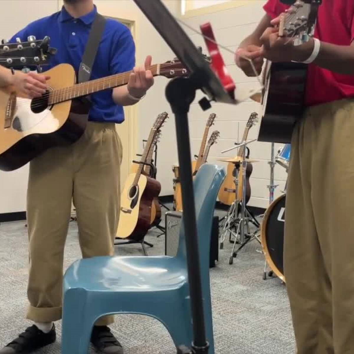 <i>KNXV via CNN Newsource</i><br/>Young people in juvenile detention are getting a chance at growth and redemption through music