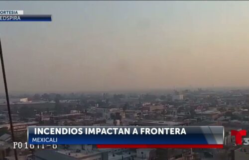 Incendio forestal en Tecate sin controlarse