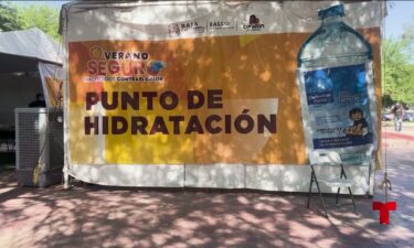 Brindan agua y sueros para evitar muertes por calor