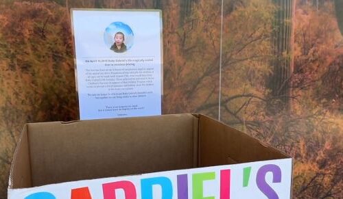 Gabriel was just seven and a half months old at the time of his passing. Since then