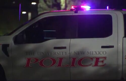 UNM police say they received a report of a shooting at the Casas del Rio complex on 420 Redondo Drive at the UNM campus.